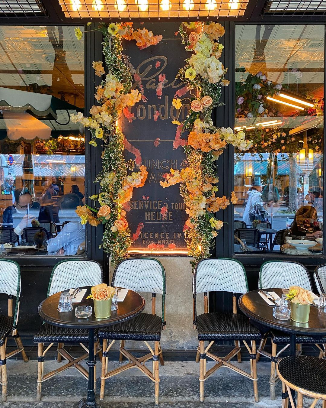 terrasse Paris London - restaurant Madeleine